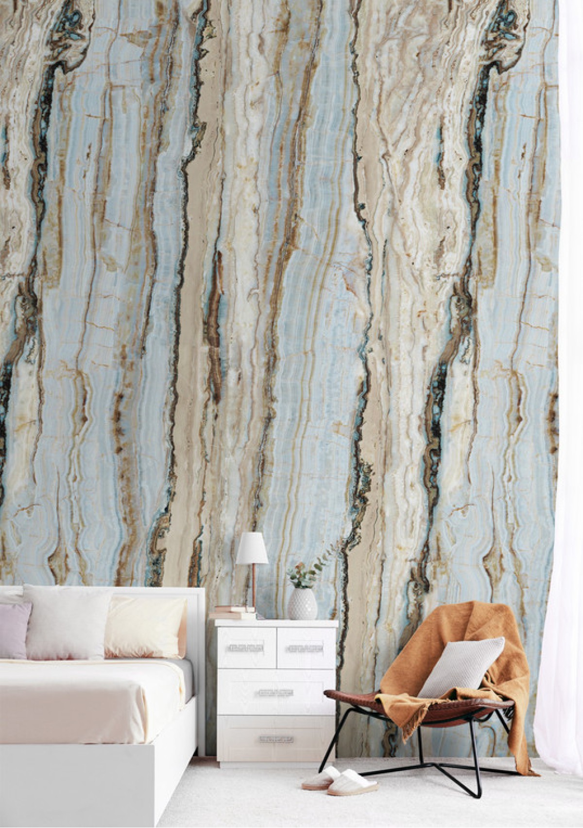 One Roll One Motif A50802 Vertical Marble